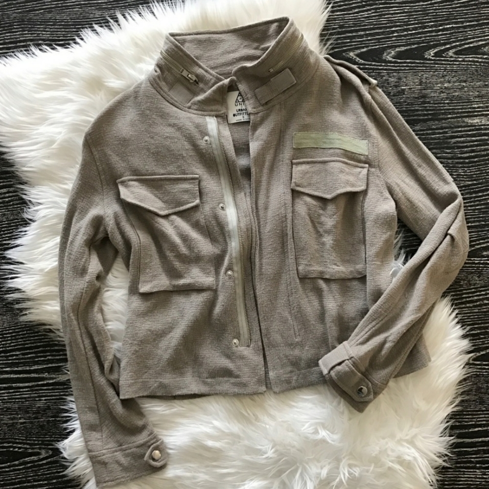NWOT UNIF X Urban Outfitters Nude Utility Jacket